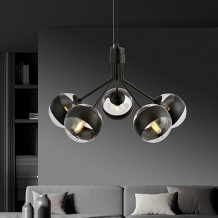 Lampa wisząca Nova V | Szklane kule | Emibig
