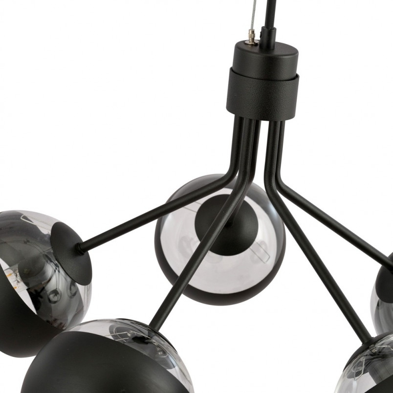 Lampa wisząca Nova V | Szklane kule | Emibig