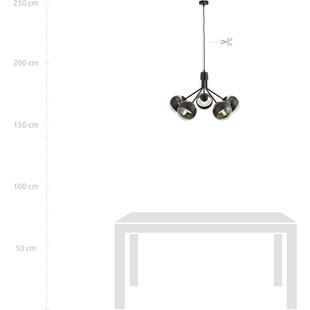 Lampa wisząca Nova V | Szklane kule | Emibig