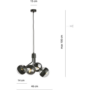 Lampa wisząca Nova IV | Emibig - nowoczesny design