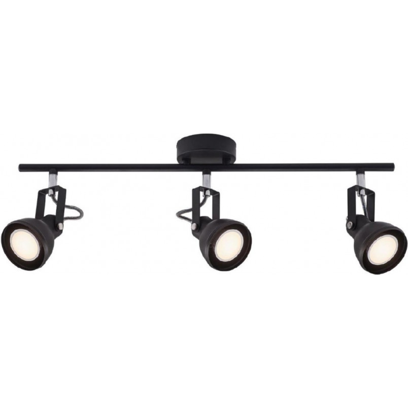 Reflektor sufitowy loft Nordlux Aslak Triple czarny - Odkryj!