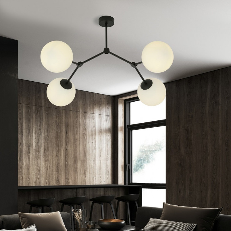 Lampa Sufitowa Space IV - Szklane Kule | Emibig