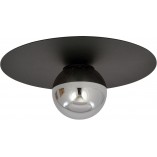 Plafon szklany Solar 14cm grafitowy-czarny Emibig | Sklep z lampami