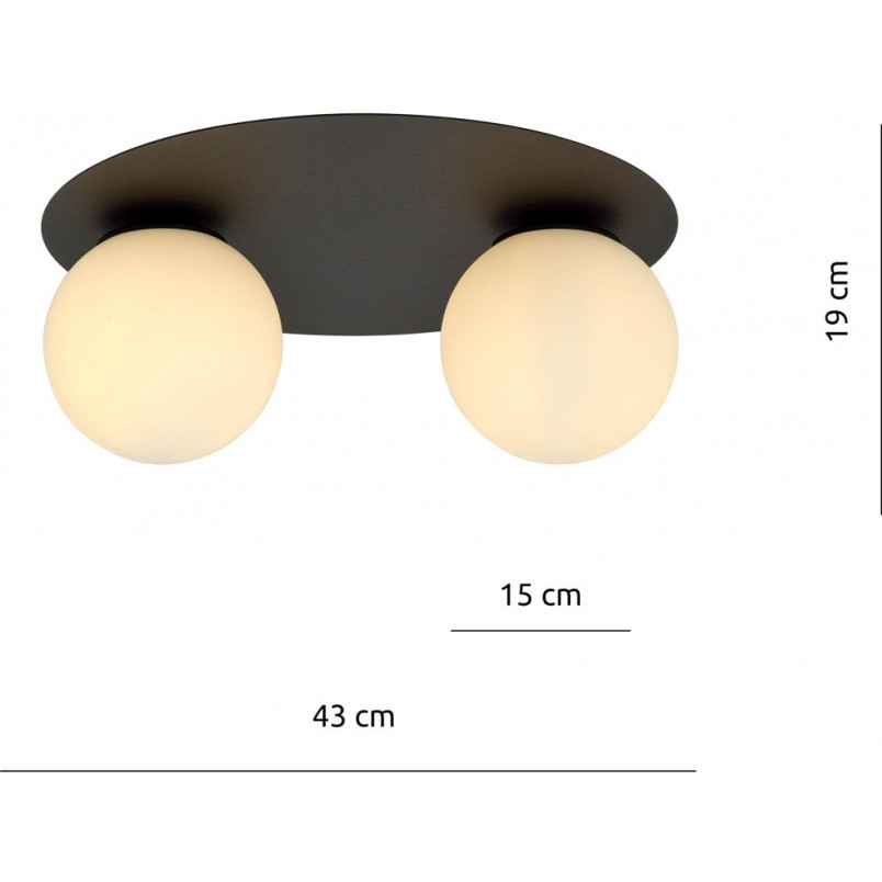 Plafon szklany Solar 2 Emibig | Nowoczesny design