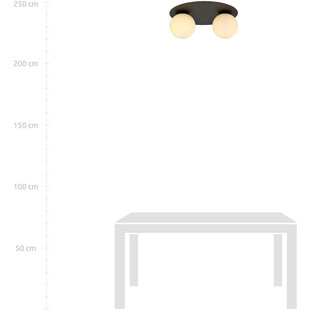 Plafon szklany Solar 2 Emibig | Nowoczesny design