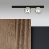 Plafon szklany FIT 2 60cm - nowoczesny design | Emibig