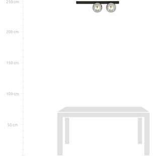 Plafon szklany FIT 2 60cm - nowoczesny design | Emibig