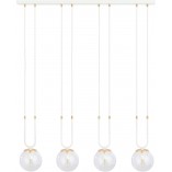 Lampa Wisząca Glam IV - Szklane Kule | Emibig