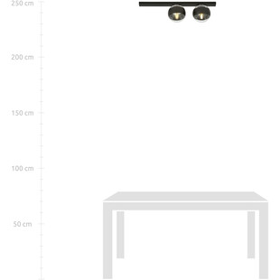 Plafon szklany Emibig FIT 2 60cm | Nowoczesne oświetlenie