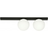 Plafon szklany FIT 2 - Emibig | Biało-czarny, 60cm