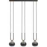 Lampa wisząca Glam III czarna - Emibig | Eleganckie oświetlenie