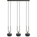 Lampa wisząca Glam III czarna - Emibig | Eleganckie oświetlenie