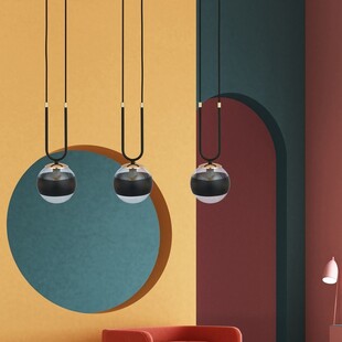 Lampa wisząca Glam III czarna - Emibig | Eleganckie oświetlenie