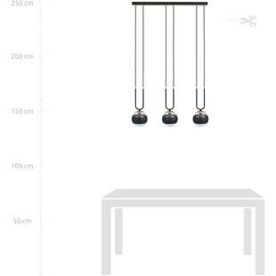 Lampa wisząca Glam III czarna - Emibig | Eleganckie oświetlenie