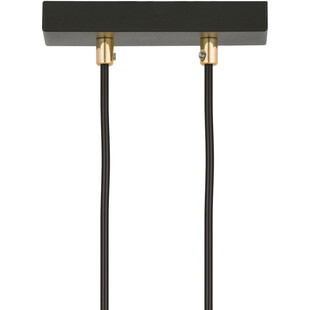Lampa wisząca Glam czarna - Emibig | Kula szklana 14cm
