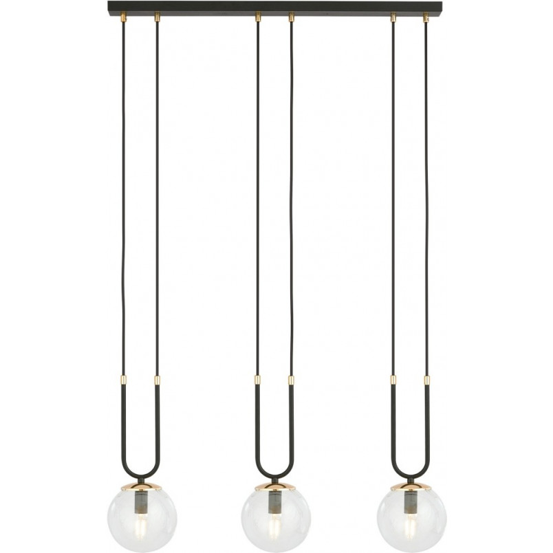 Lampa Wisząca Glam III - 3 kule szklane | Emibig