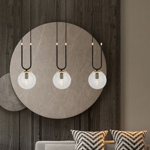 Lampa Wisząca Glam III - 3 kule szklane | Emibig