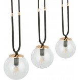 Lampa Wisząca Glam III - 3 kule szklane | Emibig