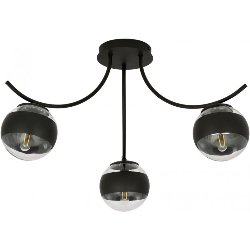 Lampa sufitowa Boston III Emibig | Szklane kule, 70cm