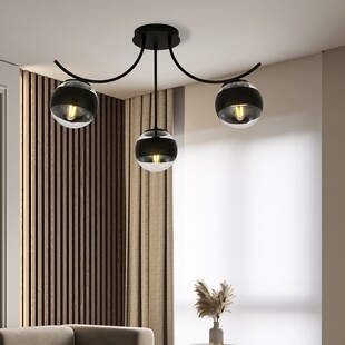 Lampa sufitowa Boston III Emibig | Szklane kule, 70cm