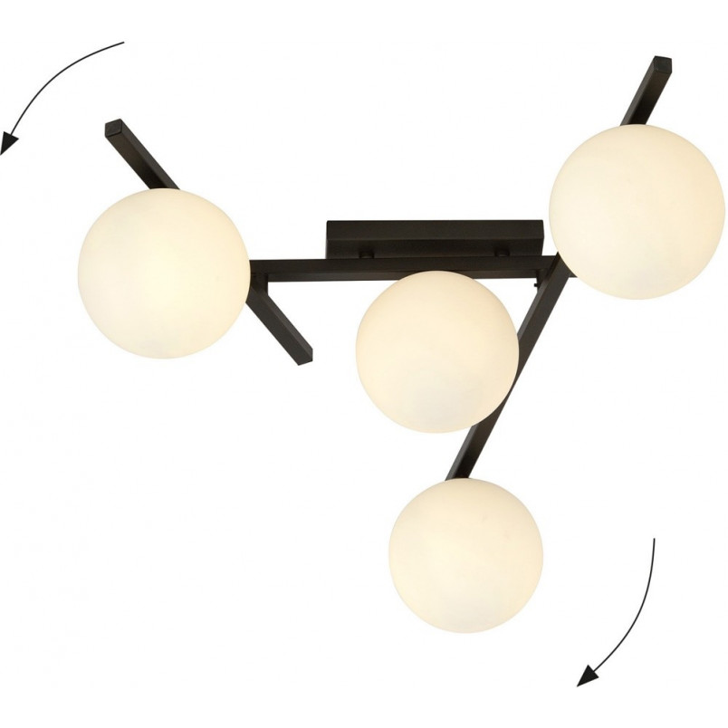 Lampa sufitowa szklane kule Emibig - Nowoczesny design