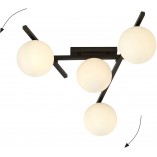 Lampa sufitowa szklane kule Emibig - Nowoczesny design