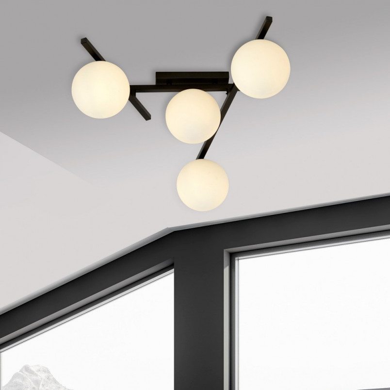 Lampa sufitowa szklane kule Emibig - Nowoczesny design