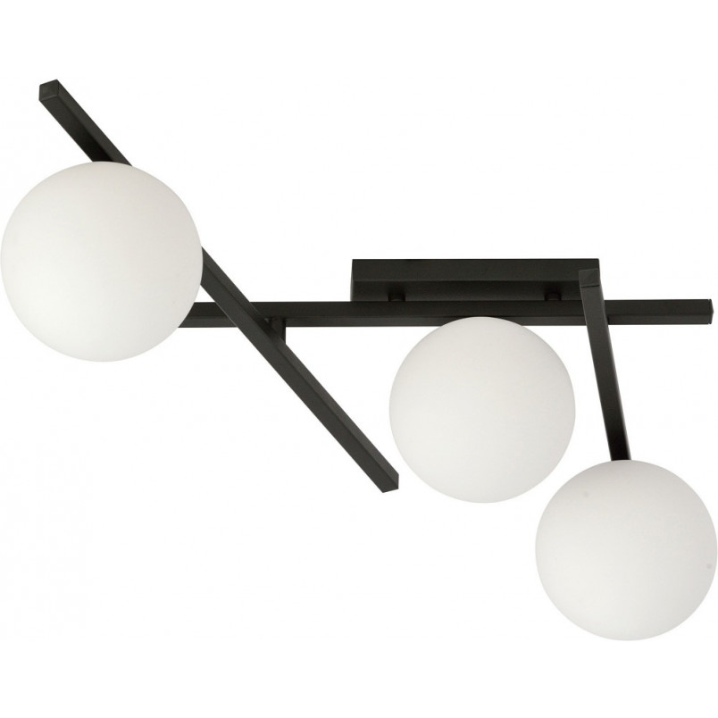 Lampa sufitowa SMART III biało-czarna | Emibig - Sklep z lampami