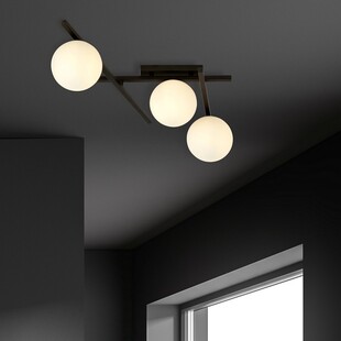 Lampa sufitowa SMART III biało-czarna | Emibig - Sklep z lampami