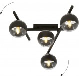 Lampa Sufitowa Szklane Kule Emibig | Nowoczesne Oświetlenie