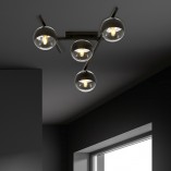 Lampa Sufitowa Szklane Kule Emibig | Nowoczesne Oświetlenie