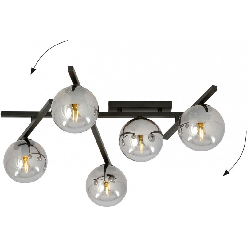 Lampa sufitowa szklane kule Emibig | Nowoczesne oświetlenie