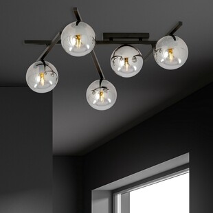Lampa sufitowa szklane kule Emibig | Nowoczesne oświetlenie