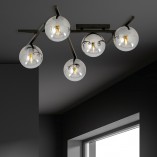 Lampa sufitowa szklane kule Emibig | Nowoczesne oświetlenie