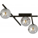 Lampa Sufitowa SMART III - Szklane Kule, Grafit/Czarny | Emibig