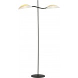 Lampa podłogowa Lotus biało-złota | Emibig - Design i Jakość