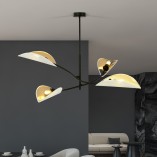 Lampa Sufitowa Lotus IV - Biało-Złota Emibig | Sklep z Lampami