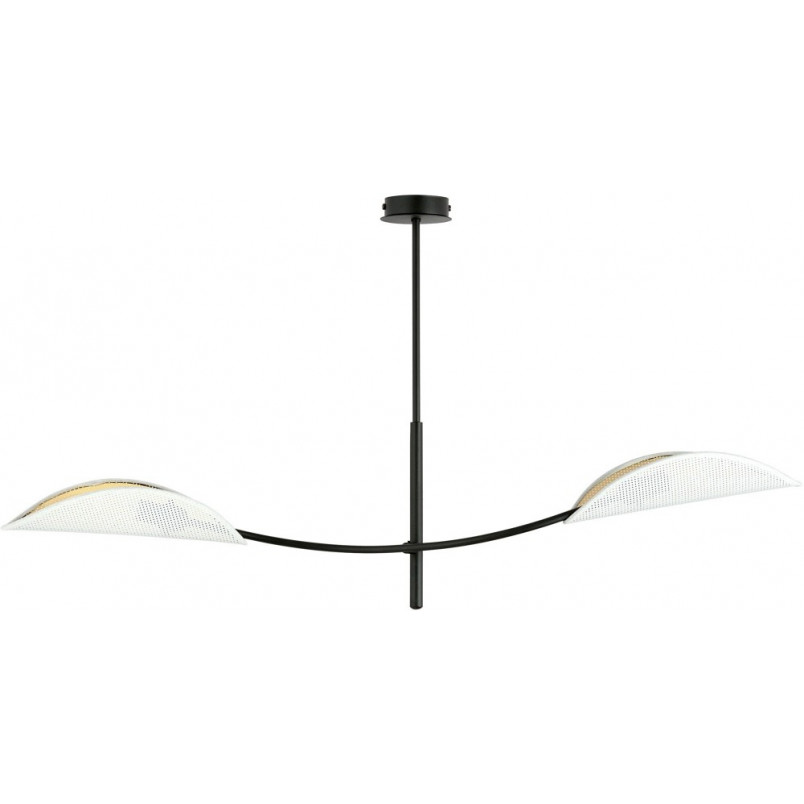 Lampa Sufitowa Lotus II | Biało-Złota Emibig | Sklep z Lampami