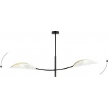 Lampa Sufitowa Lotus II | Biało-Złota Emibig | Sklep z Lampami