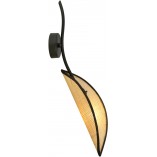 Kinkiet Lotus rattanowy Emibig | Designerski kinkiet boho