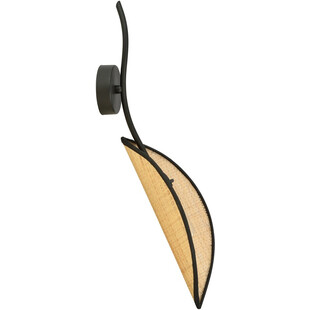 Kinkiet Lotus rattanowy Emibig | Designerski kinkiet boho
