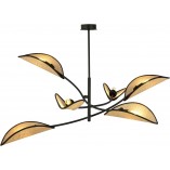 Lampa Sufitowa Lotus VI Rattan - Emibig | Boho Design