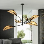 Lampa Sufitowa Lotus VI Rattan - Emibig | Boho Design