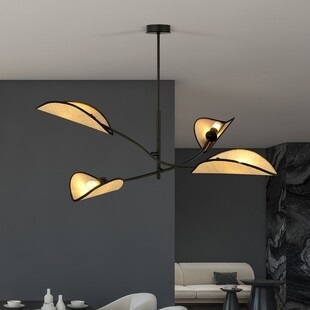 Lampa Sufitowa Lotus IV Rattanowa | Emibig - Boho Styl