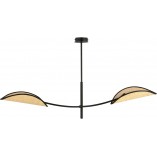 Lampa Sufitowa Lotus II Rattanowa | Emibig - Boho Styl