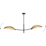 Lampa Sufitowa Lotus II Rattanowa | Emibig - Boho Styl