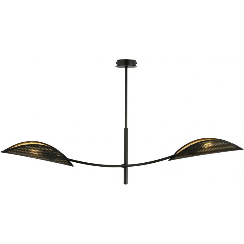 Lampa Sufitowa Lotus II Czarno-Złota | Emibig - Design i Jakość