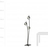 Lampa podłogowa Hunter III | Szkło, E14 | Emibig
