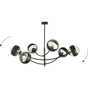 Lampa Sufitowa Hunter VI - Emibig | Szklane Kule