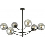 Lampa sufitowa Hunter VI - szklane kule, 89cm | Emibig